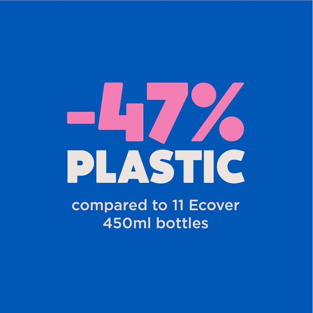 Ecover Washing Up Liquid 47% less plastic